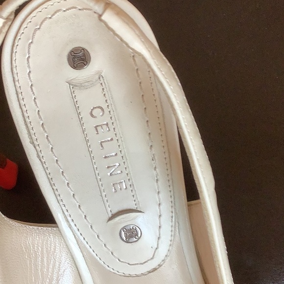 Celine slingback heels, runway , size 37 - Picture 2 of 5